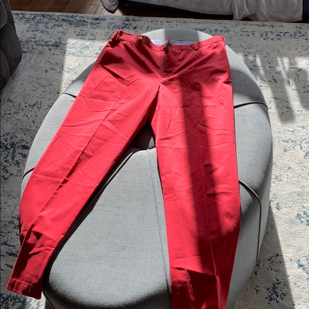 Red brooks brothers chinos